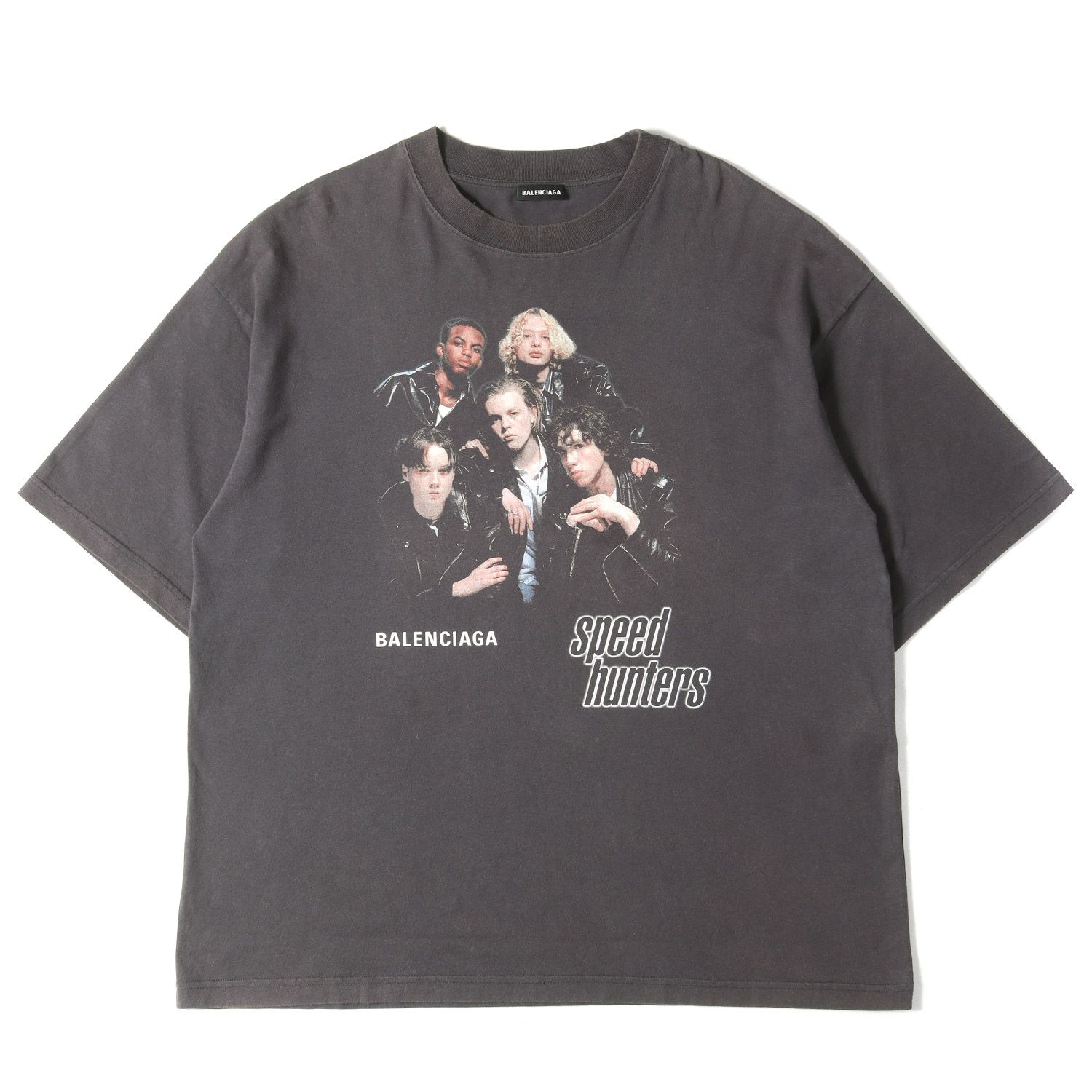 BALENCIAGA バレンシアガ Tシャツ チャコール サイズ:L | スピード 