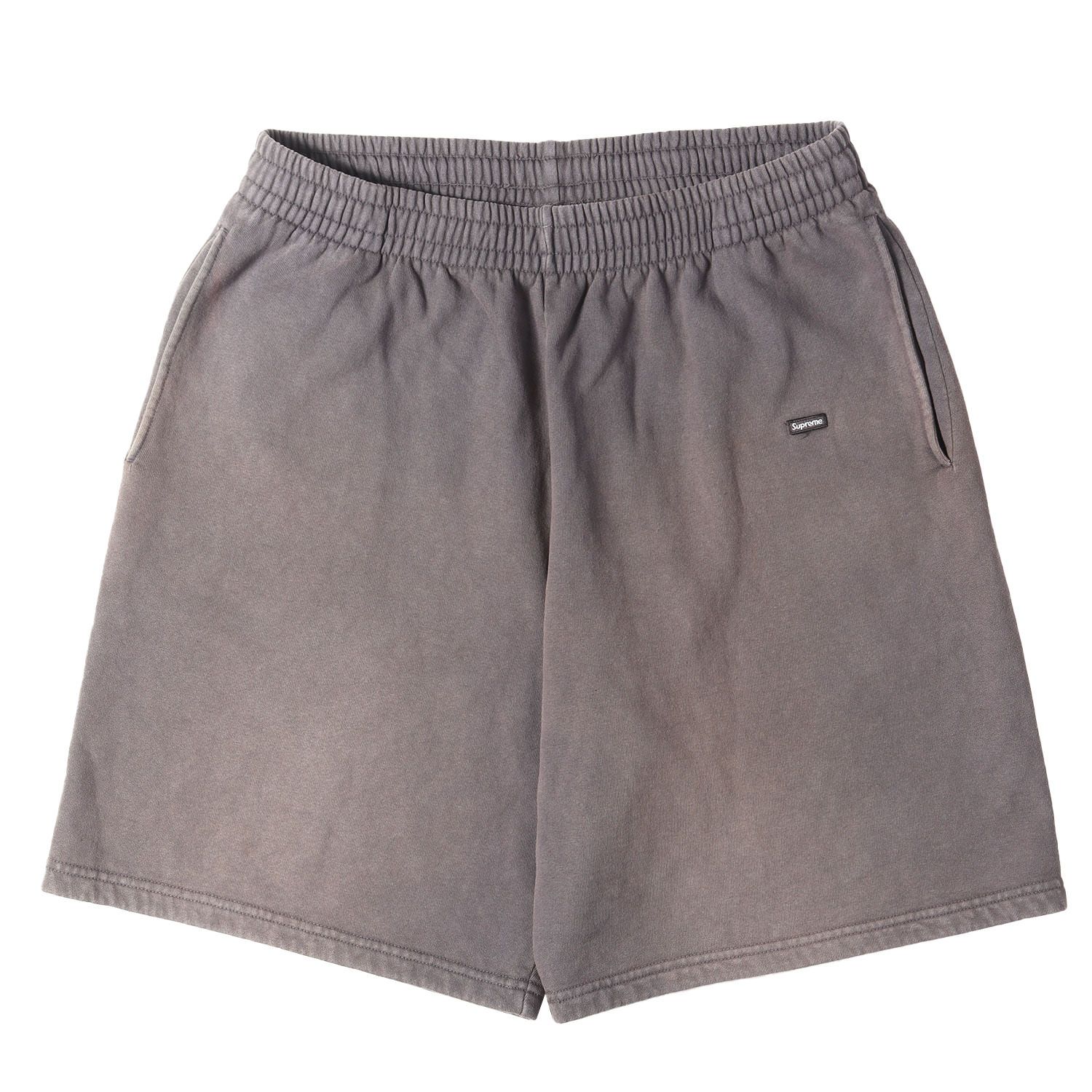 Supreme シュプリーム パンツ ブラック 黒 サイズ:L | 24SS オーバーダイ スモールBOXロゴ スウェット ショーツ (Overdyed Small Box Sweatshort) | ボトムス ショートパンツ【メンズ】【中古】