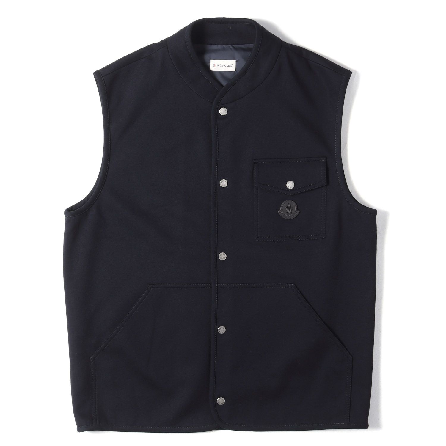 【美品】MONCLER モンクレール ベスト ネイビー 紺 サイズ:3 | 26SS プロテクション ベスト (CATOCTIN GILET) | トップス【メンズ】【中古】