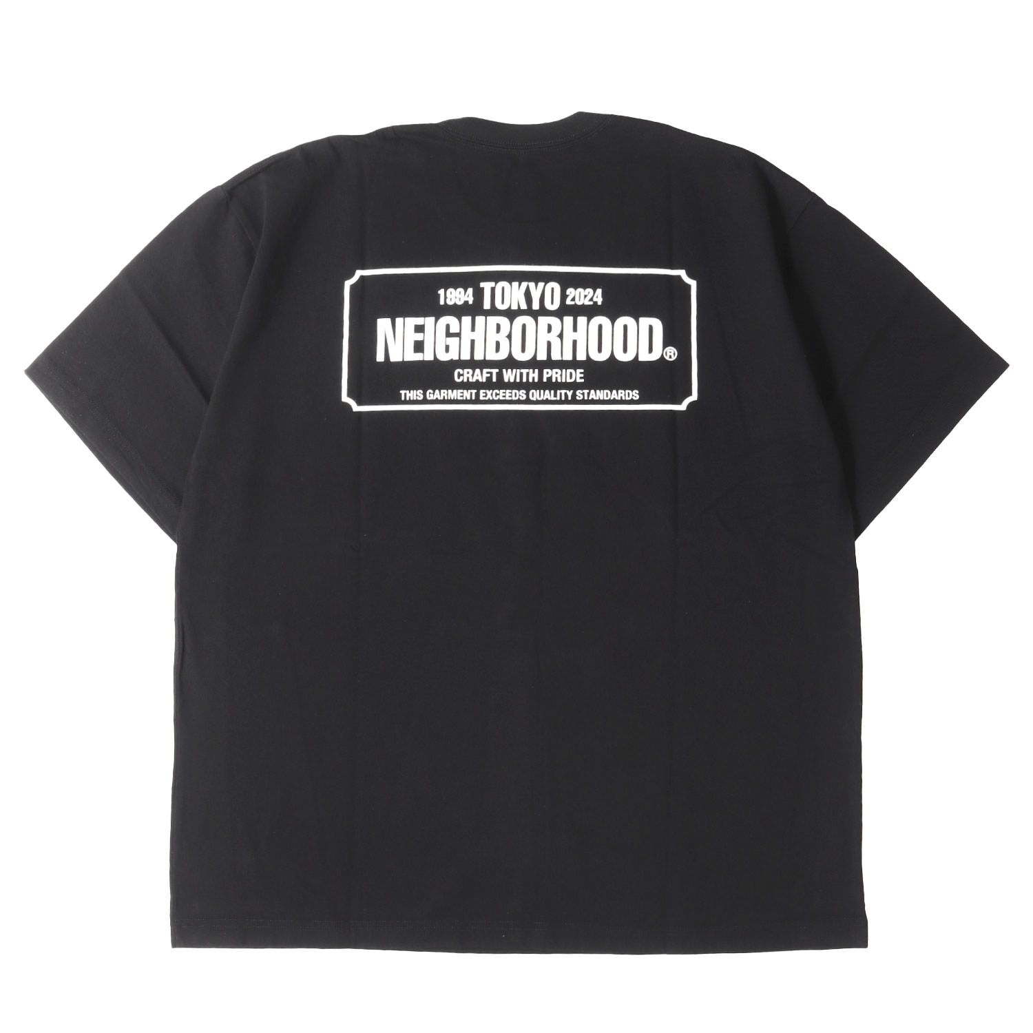 新品】NEIGHBORHOOD ネイバーフッド Tシャツ ブラック 黒 サイズ:L 