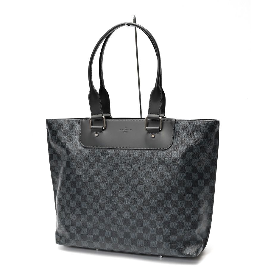 ルイヴィトン / LOUIS VUITTON　カバ ヴォワヤージュ トートバッグ　N41397　ダミエ コバルト　ブラック 【中古】