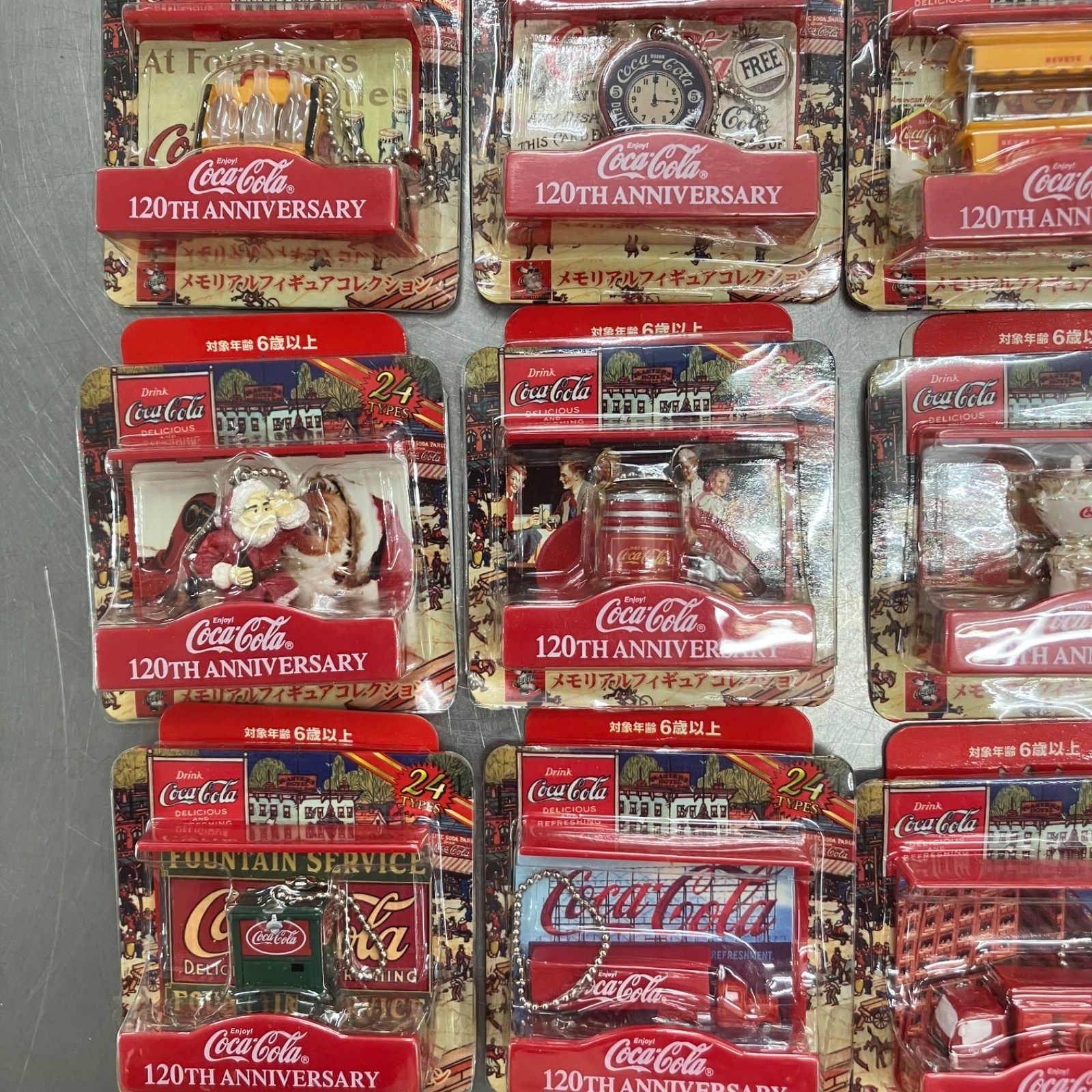 コカコーラ 120周年 メモリアルフィギュアコレクション 全24種+14個