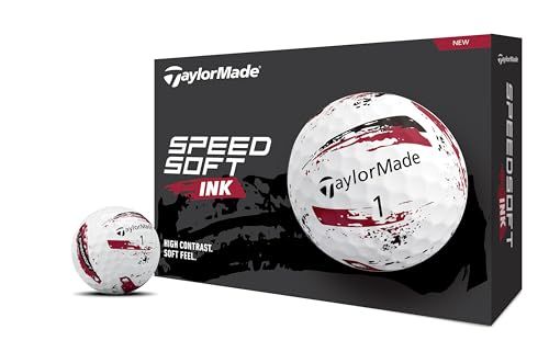 テーラーメイド(TAYLOR MADE) TMJ24 SpeedSoft INK 12個入り スピードソフト インク ブルー ゴルフボール 2024年モデルpms f7f66b82