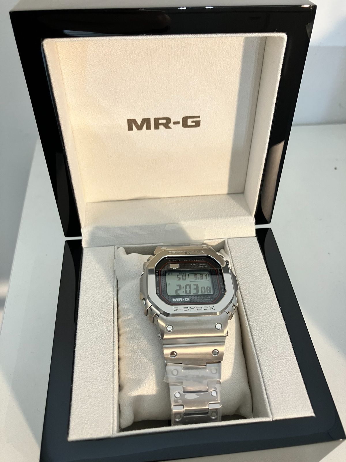 未使用】G-SHOCK MRG-B5000D-1JR ジーショック MR-G 箱・保証書付 