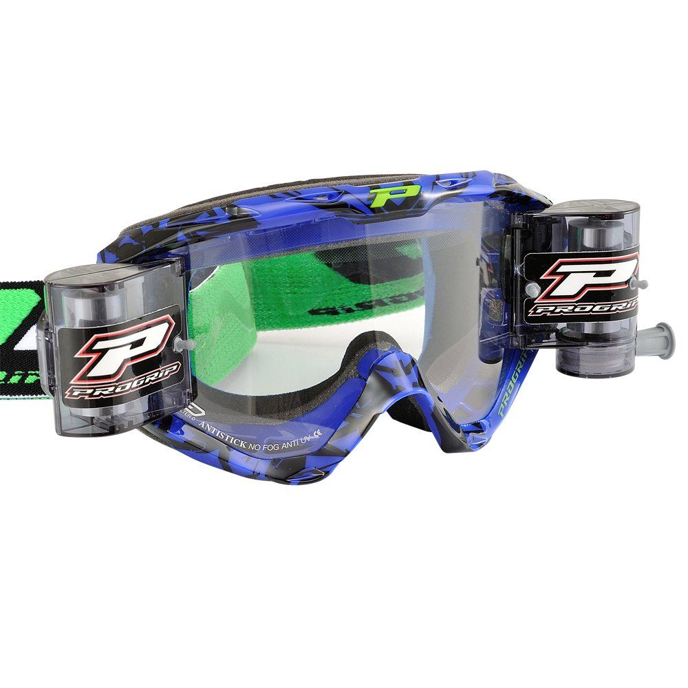 新品 [デイトナ] PRO-GRIP PG3458 トップラインゴーグル ブルー 94836