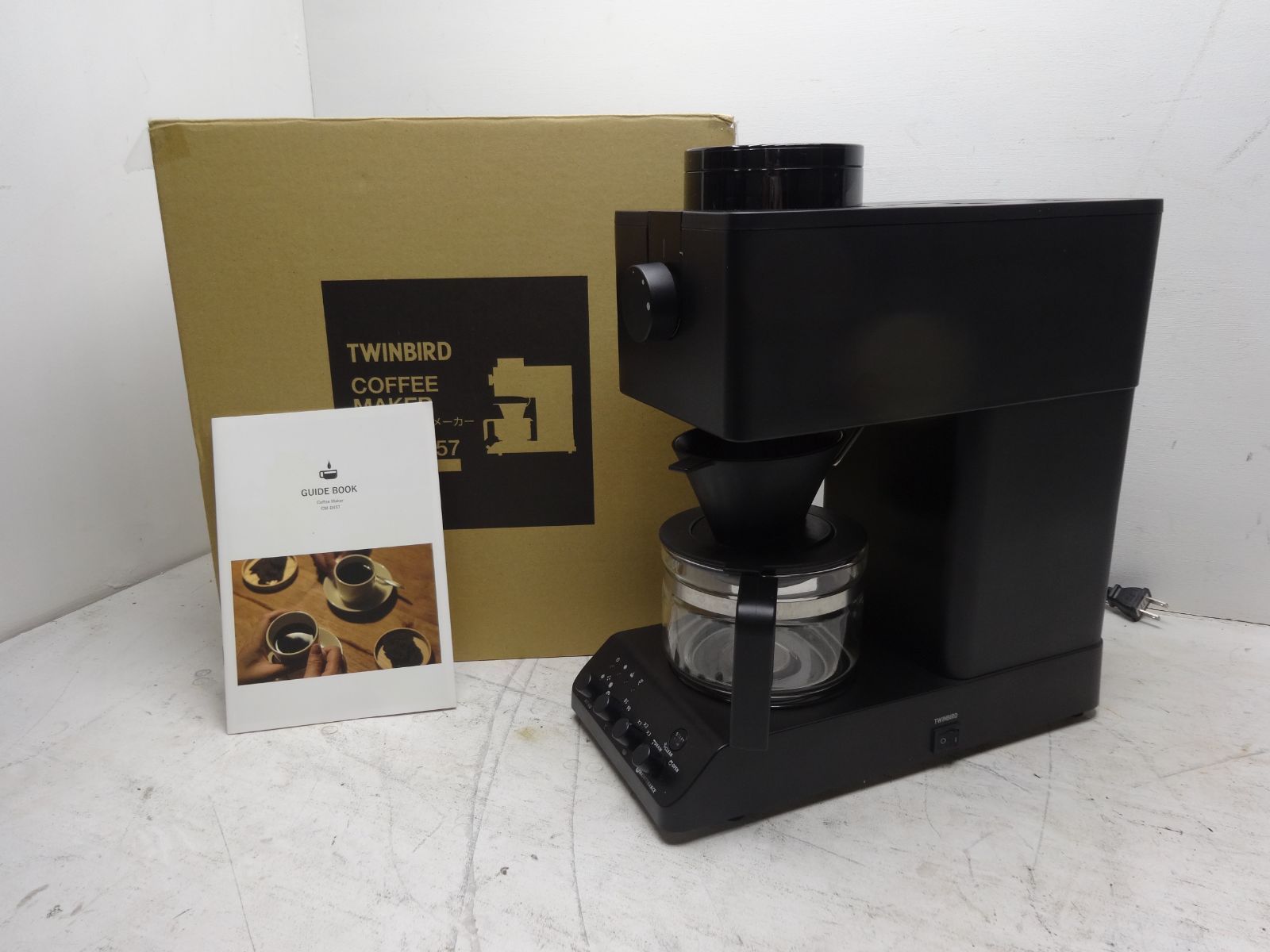 TWINBIRD ツインバード コーヒーメーカー CM-D457黒 2023年製 2605
