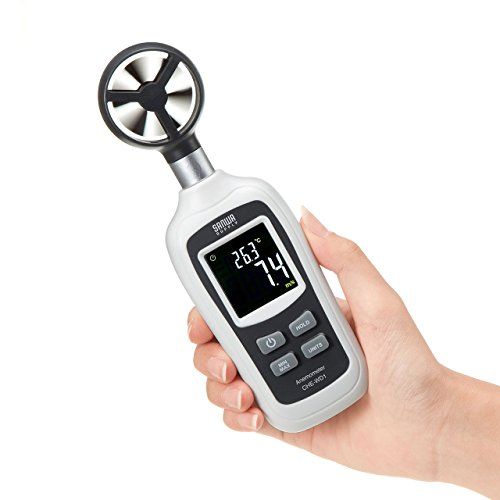 ☆新品☆サンワサプライ アウトレット デジタル風速計 小型 ハンディ 0.4?30m/s 気温測定 最大/最小データ記録 ベーン式 バックライト ドローン ゴルフ スポーツ CHE-WD1 de00ae53