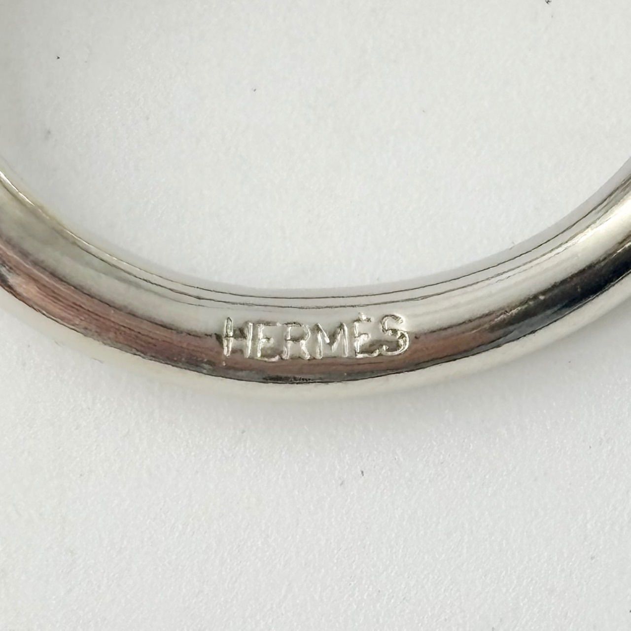 HERMES エルメス ジャンボ スカーフリング メタル シルバー色 2229