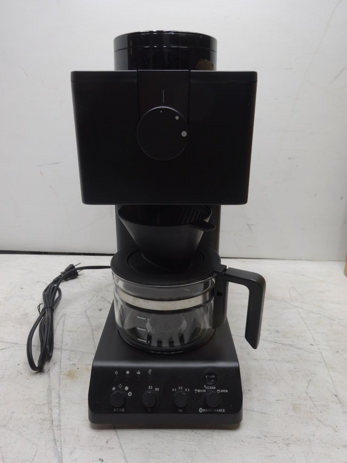 TWINBIRD ツインバード コーヒーメーカー CM-D457黒 2023年製 2605