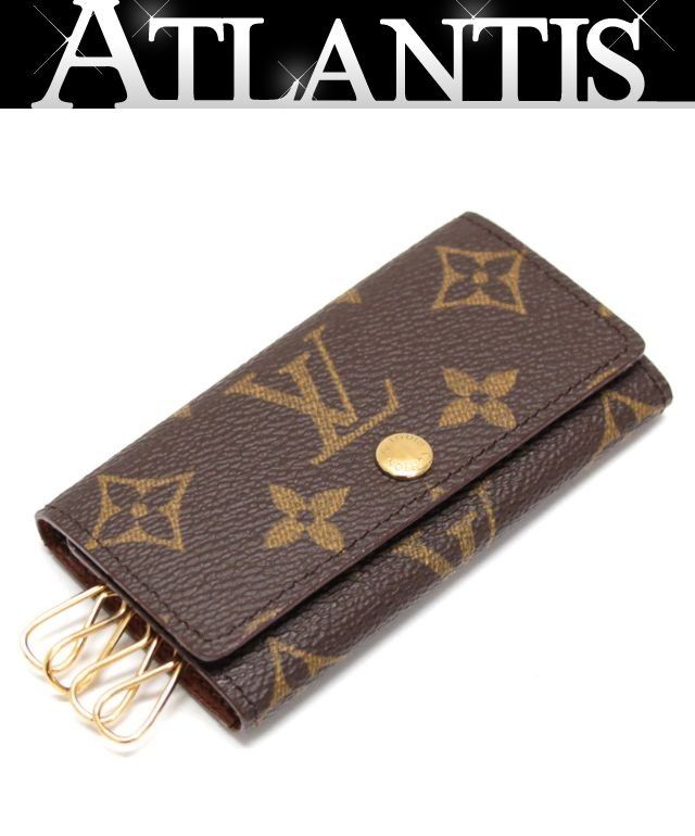 ルイヴィトン Louis Vuitton ミュルティクレ4 4連キーケース モノグラム M62631 【74697】