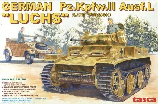 【中古】プラモデル 1/35 ドイツ II号戦車 L型 ルクス(後期型) モデルカステンキャタピラつき [35-L2]