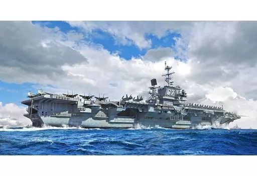 【中古】プラモデル 1/700 アメリカ海軍 空母 CV-67 ジョン・F・ケネディ [06716]