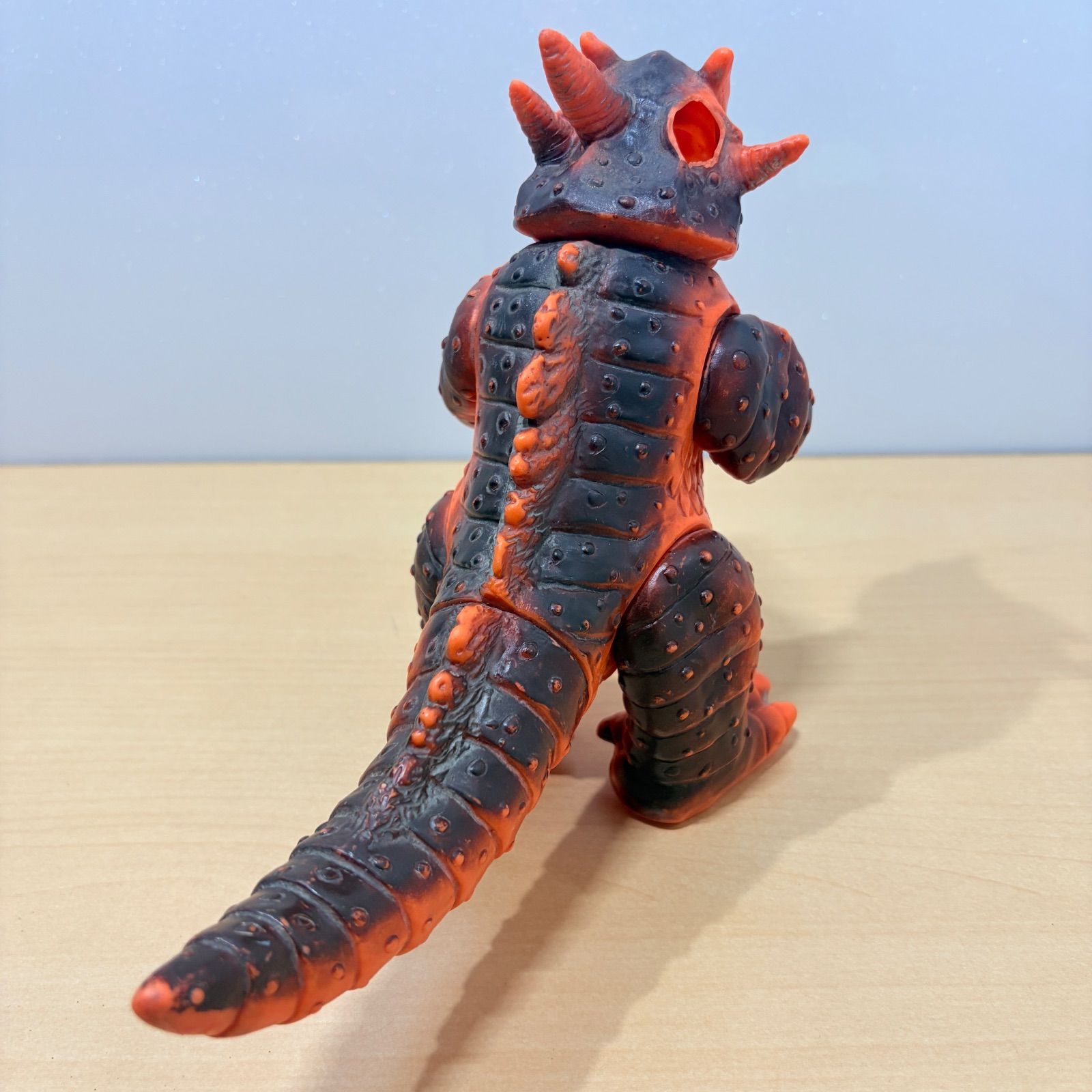 当時物ジャンク】マスダヤ 地中怪獣ゼロン（ゼノン）ソフビ スペクトル