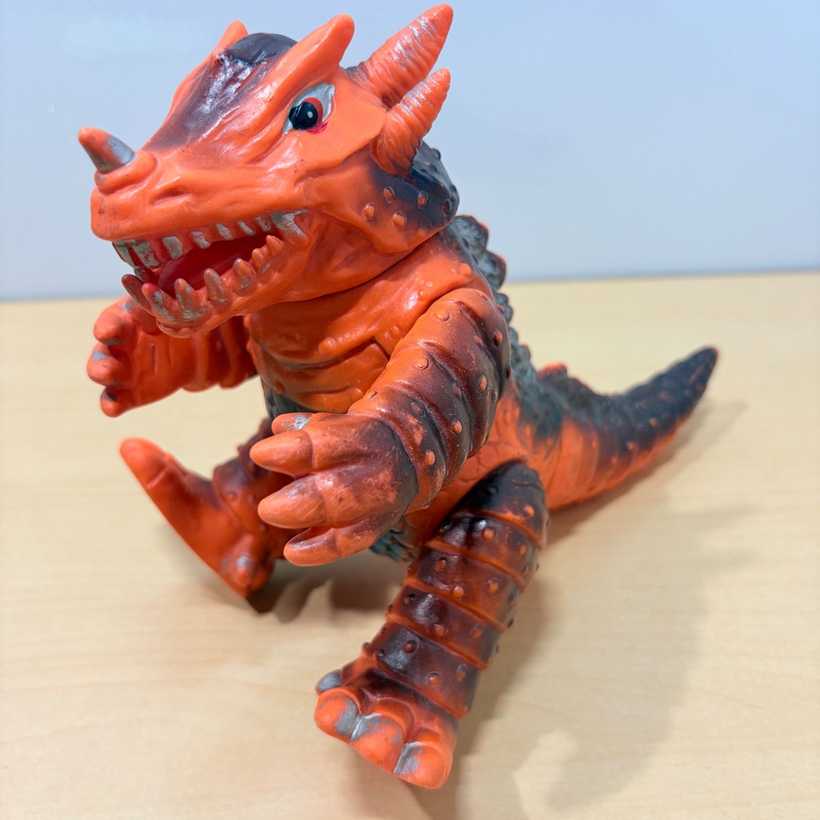 当時物！　マスダヤ　ゼノン　ソフビ 当時物ジャンク】マスダヤ 地中怪獣ゼロン（ゼノン）ソフビ スペクトル