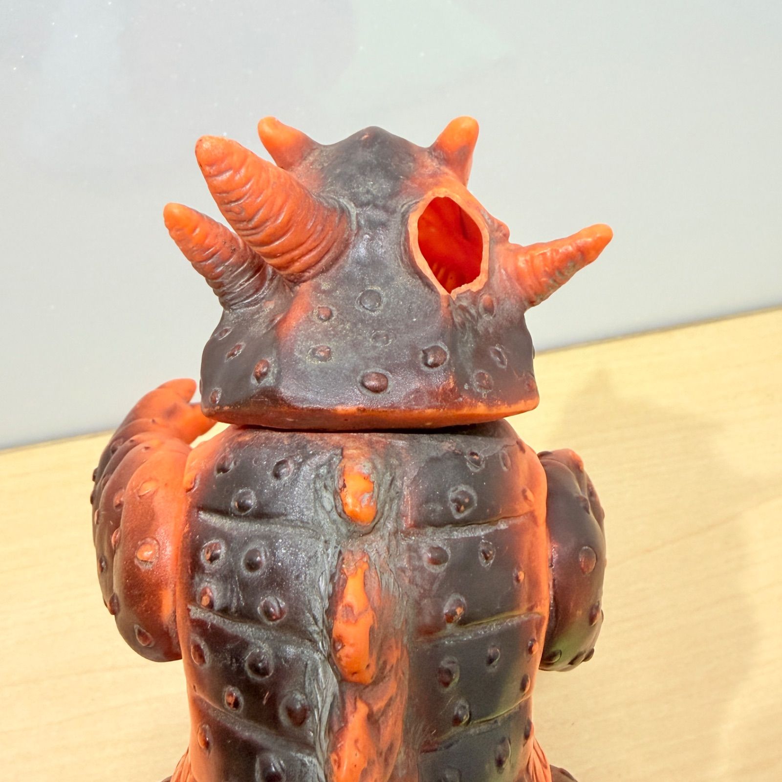 当時物ジャンク】マスダヤ 地中怪獣ゼロン（ゼノン）ソフビ スペクトル