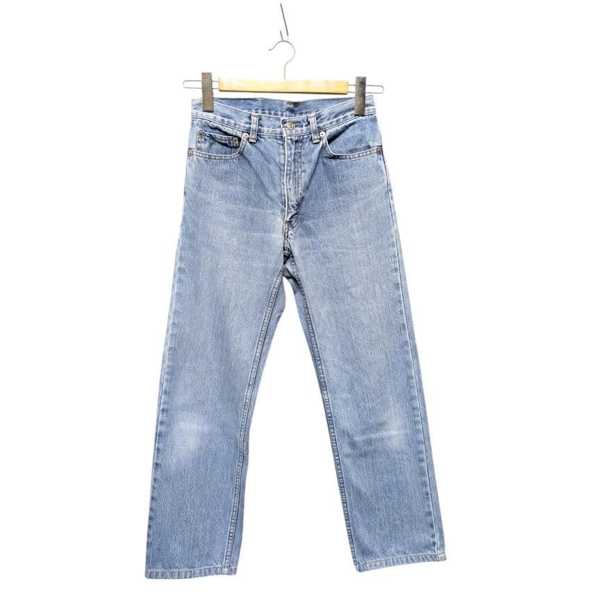 22 80s〜90s POLO RALPH LAUREN ポロラルフローレン デニムパンツ ジーンズ ブルー系 デニム サイズ7 653111