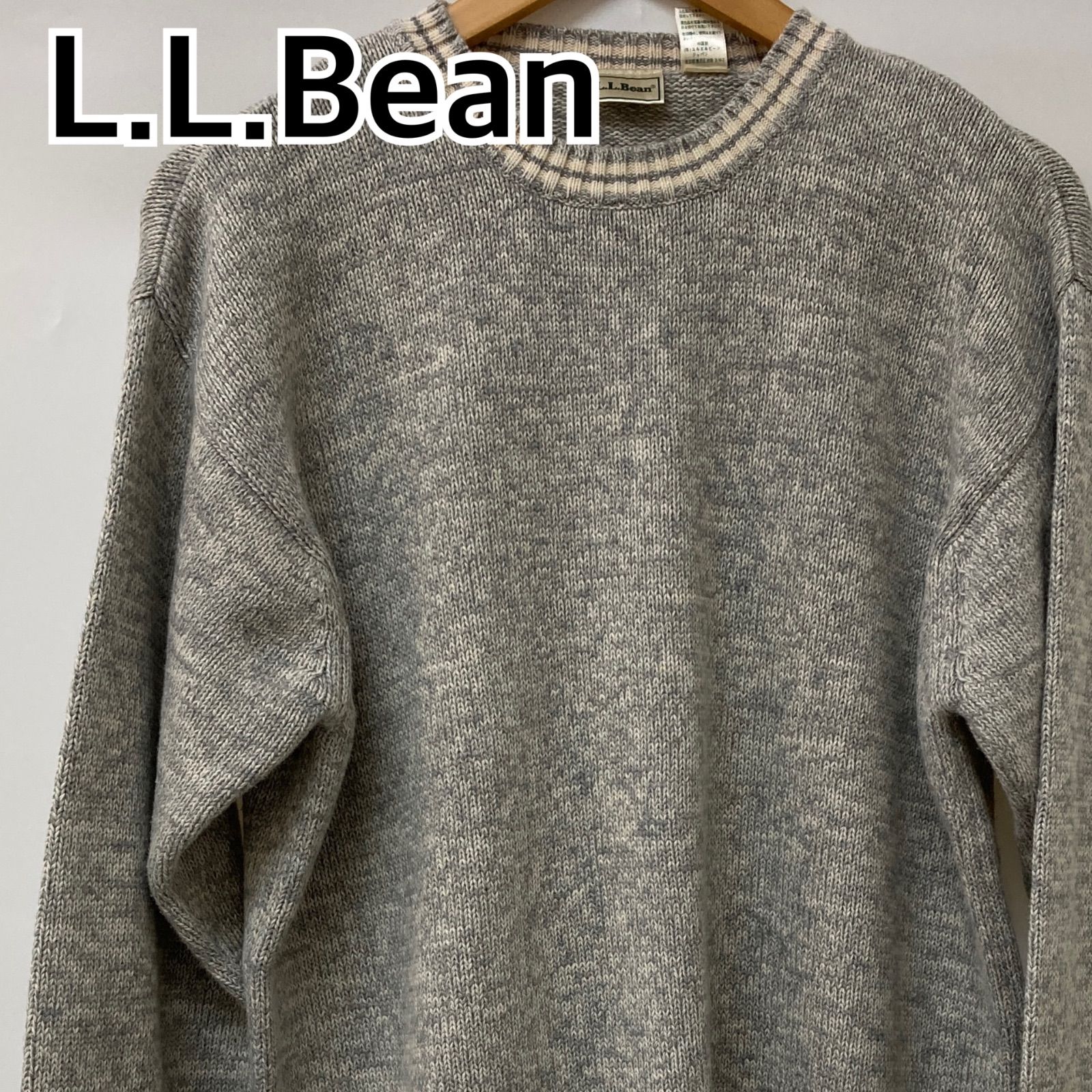 L.L.Bean エルエルビーン トップス 長袖 ニット セーター グレー 