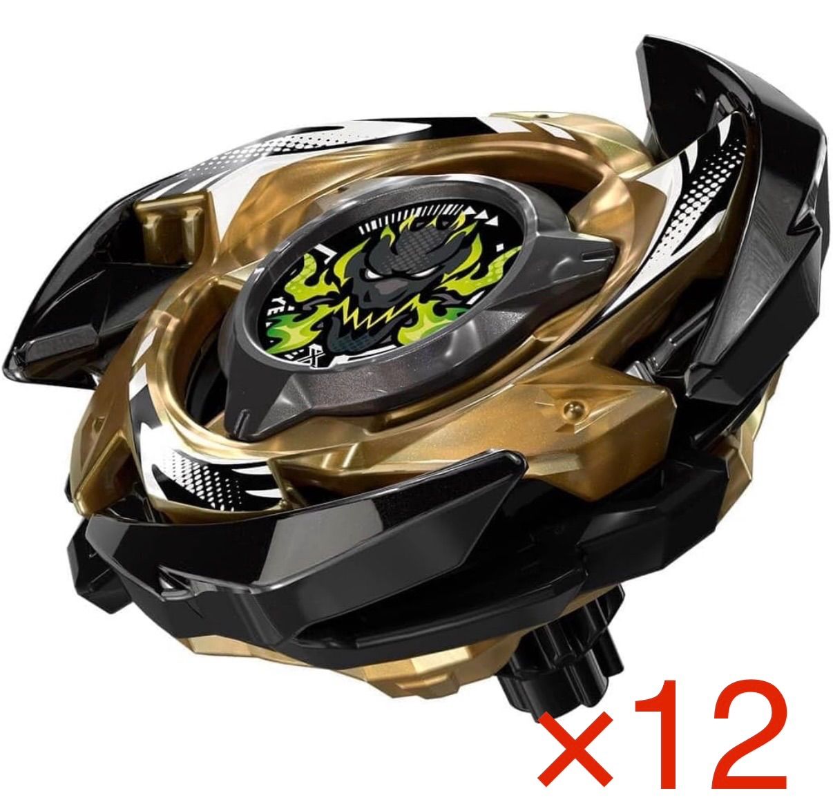 【12個セット】タカラトミーモール・イベント限定 BEYBLADE X CX-00 ブースター ドランブレイブS6-60V メタルコート：ブラック 新品未開封