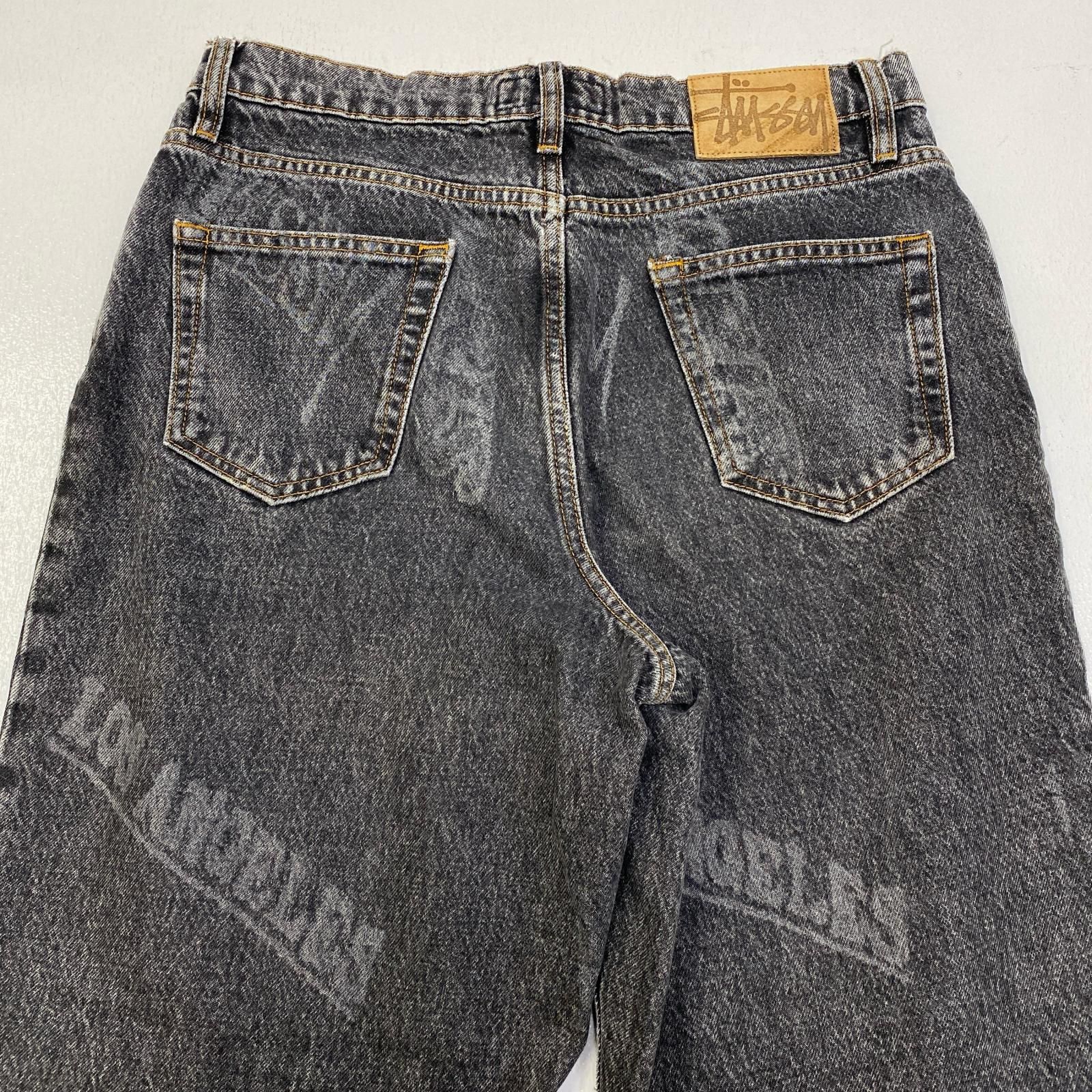 加古川店】 中古 STUSSY | ステューシー デニムパンツ WORLDWIDE BIG