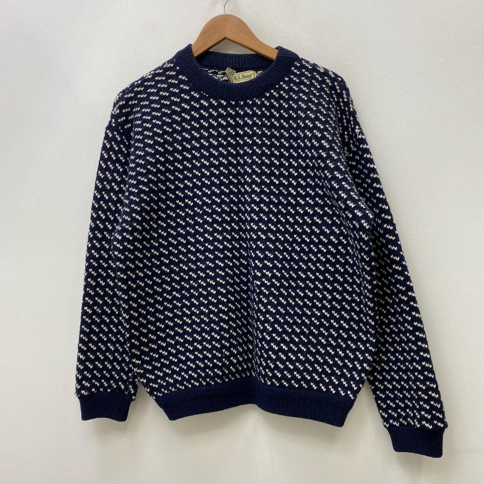 【加古川店】 中古 L.L.Bean | エルエルビーン セーター Bird's eye Sweater サイズ：L 【101】
