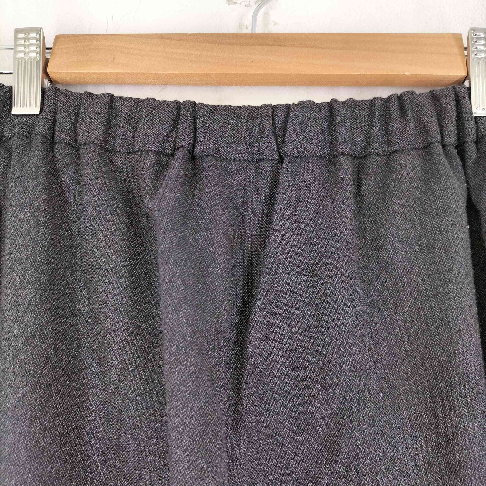 パドカレ pas de calais ウール混 ヘリンボーン デザインワイド 