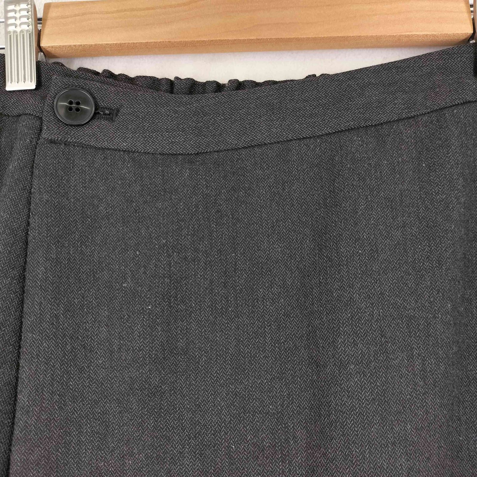 パドカレ pas de calais ウール混 ヘリンボーン デザインワイド 