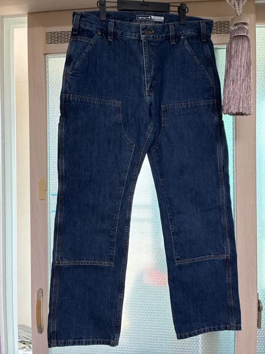 34x30 Carhartt カーハート ユーティリティー ローガー ジーンズ US LINE