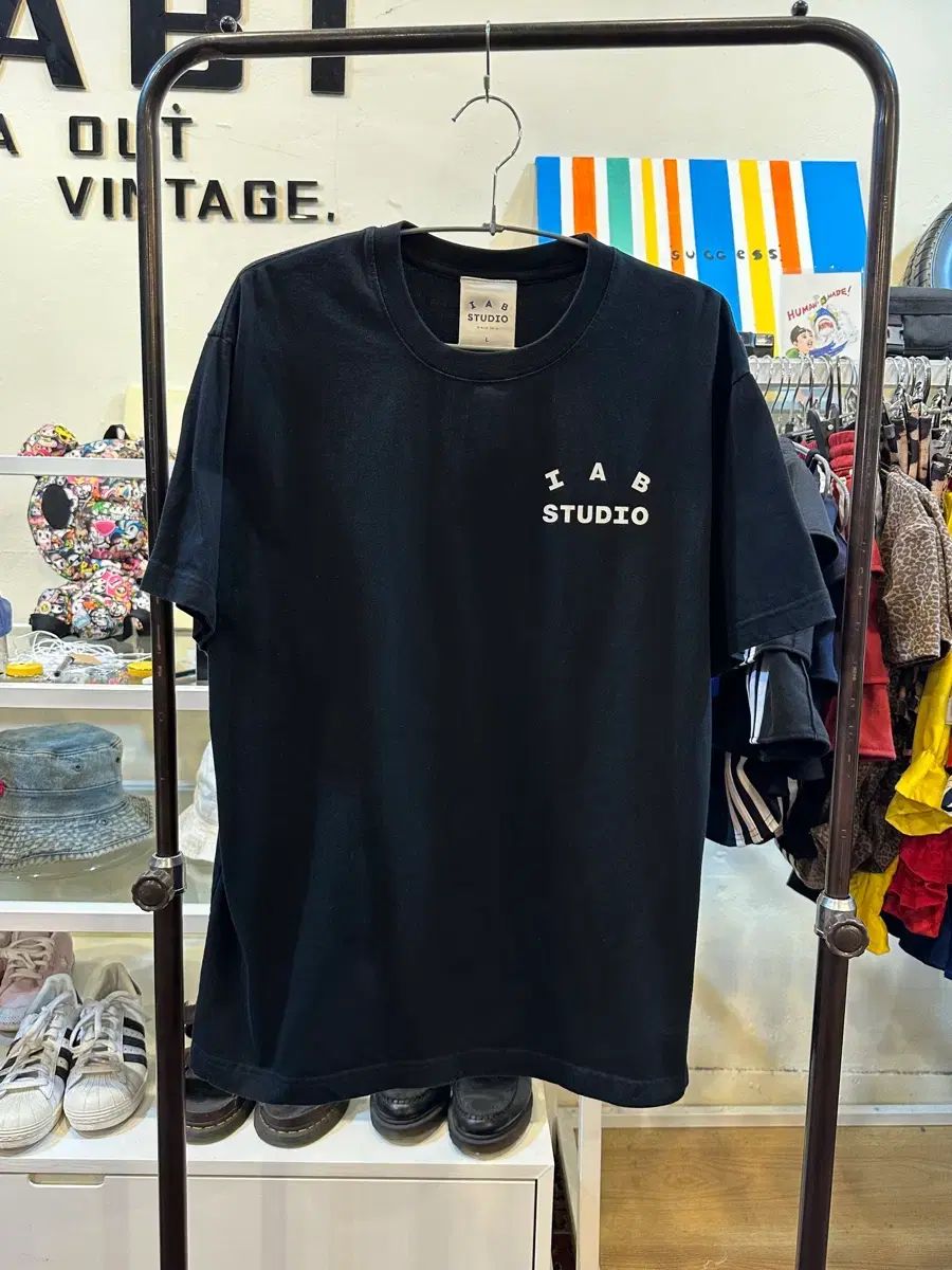 IAB Studio 半袖 ブラック L