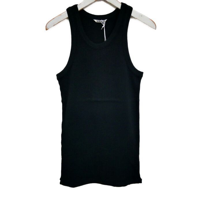 AURALEE オーラリー 国内正規 26SS ORGANIC SOFT RIB TANK