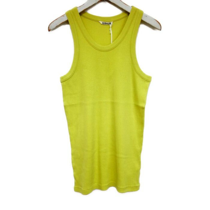 AURALEE オーラリー 国内正規 26SS ORGANIC SOFT RIB TANK