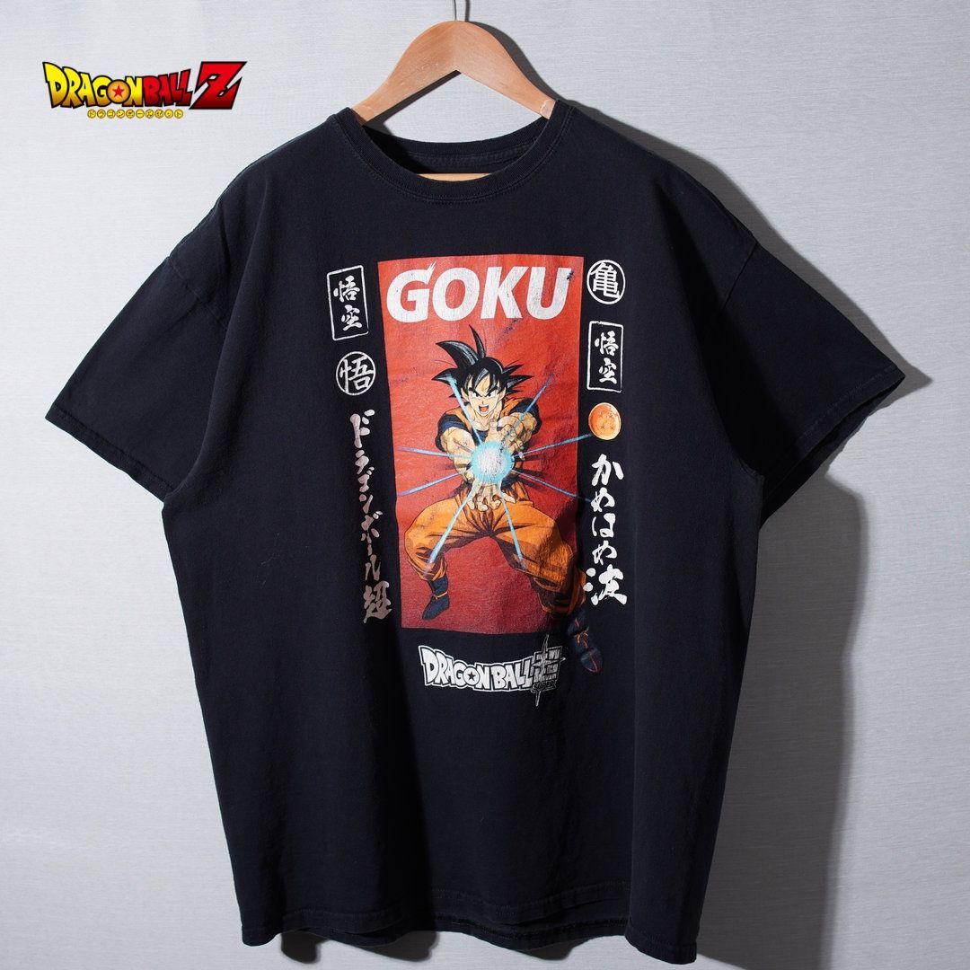 ドラゴンボール Z DRAGON BALL Z Tシャツ XL ブラック 孫悟空 アニメT