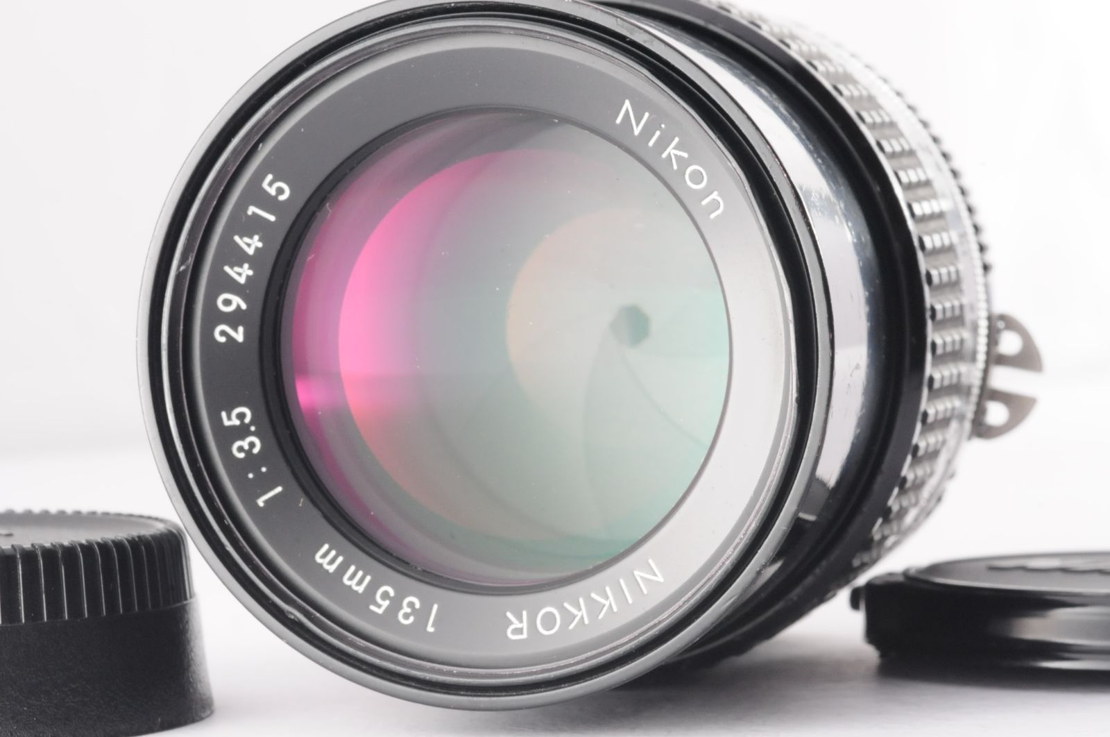ニコン Nikon Ai-s Ais NIKKOR 135mm F3.5 1:3.5 MF マニュアル カメラレンズ #294415