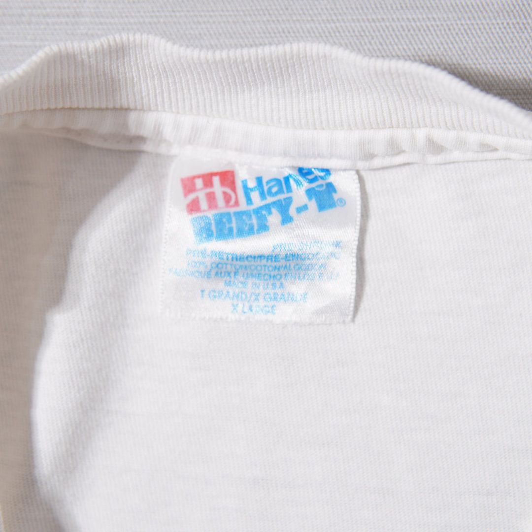 90s USA製 ハードロックカフェ Hard Rock Cafe Tシャツ XL ホワイト 