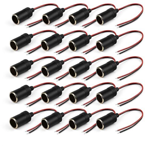 (エスネット) 自動車整備士 監修 シガーソケット 電源ソケット シガーライター 充電器 12V/24V対応 メス端子 ケーブル付き SN-216-CG2 20(沖縄・離島の方発送不可)) a228ff61