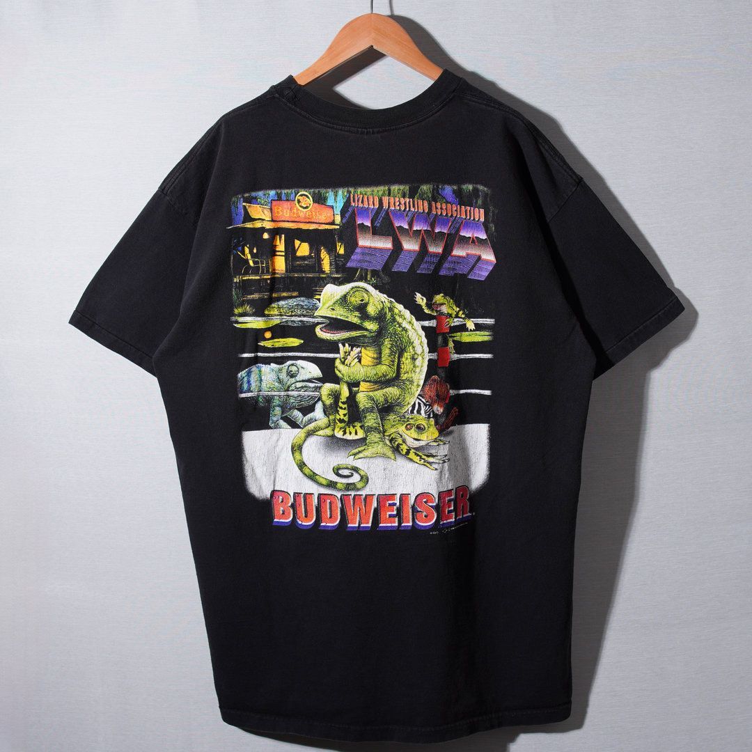 美品 90s バドワイザー Budweiser Tシャツ XXL 1998年製 US企画