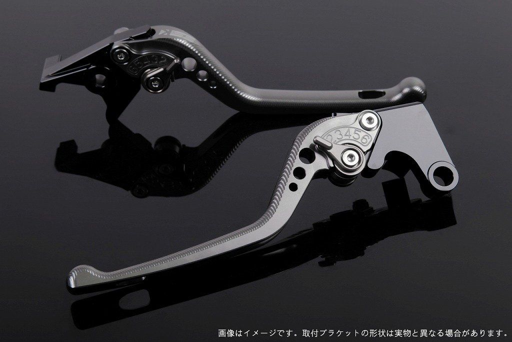 新品 SSK スピードラ アジャストレバーセット 3Dロング レバー本体カラー:チタン アジャスターカラー:チタン HONDA ADV150 KF38