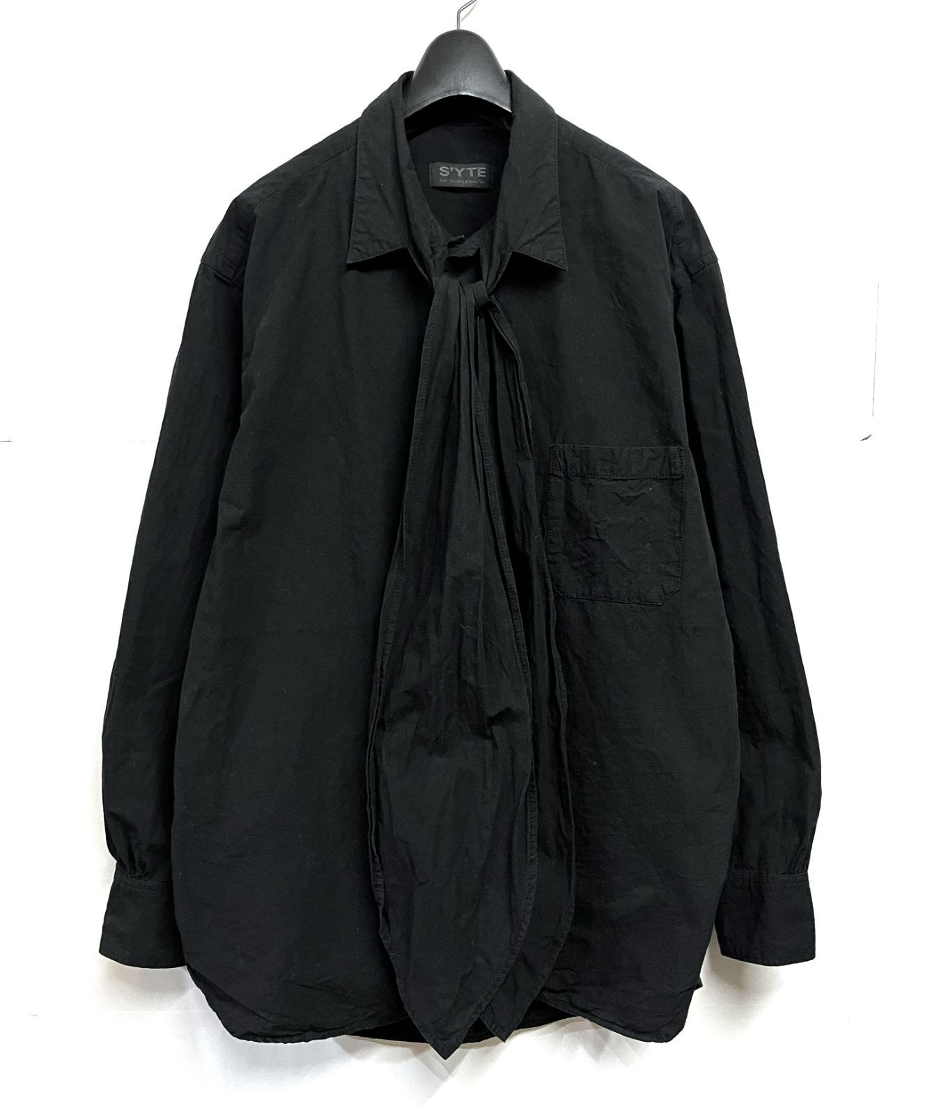 Yohji Yamamoto S'YTE｜ヨウジヤマモトサイト コットンリネン ストールシャツ