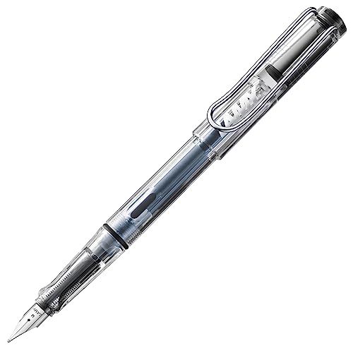 【新品】LAMY（ラミー）safari ビスタ（vista） 万年筆 - 人間工学に基づいたグリップと磨き上げられたスチール製のペン先 サイズ EF - 筆記やカリグラフィーに最適 - LAMY T 10 ブルー インクカートリッジ 付き - 46762a00