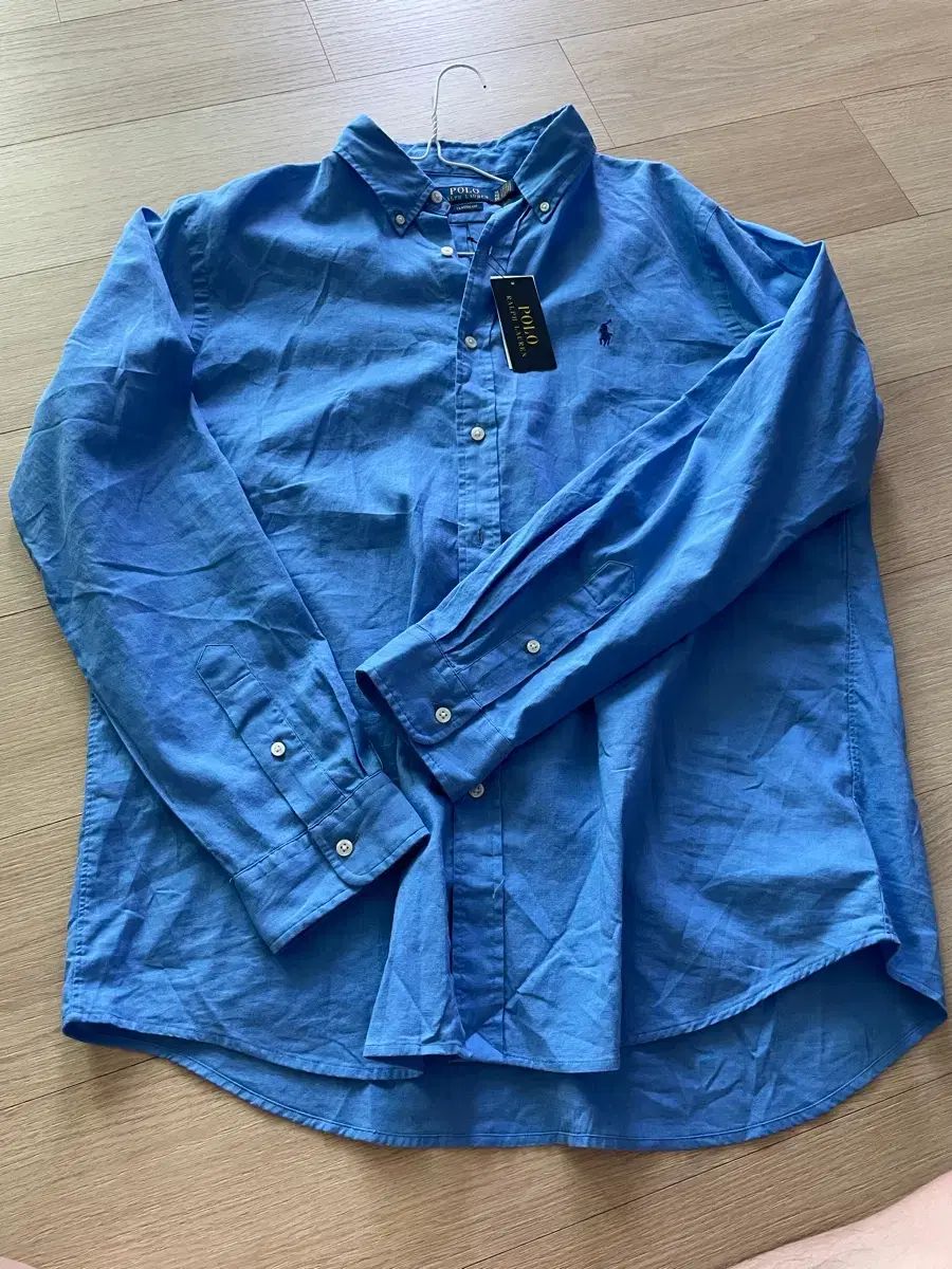ポロ リネンシャツ XL 新品