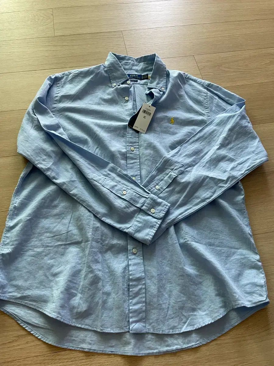 ポロ リネン シャツ XL 新品