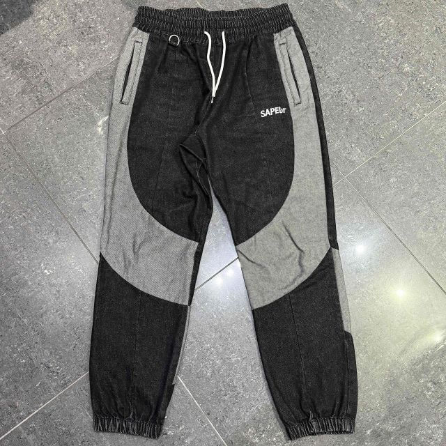 SAPEur DENIM TRACK PANTS SIZE-XL サプール デニムトラックパンツ 南