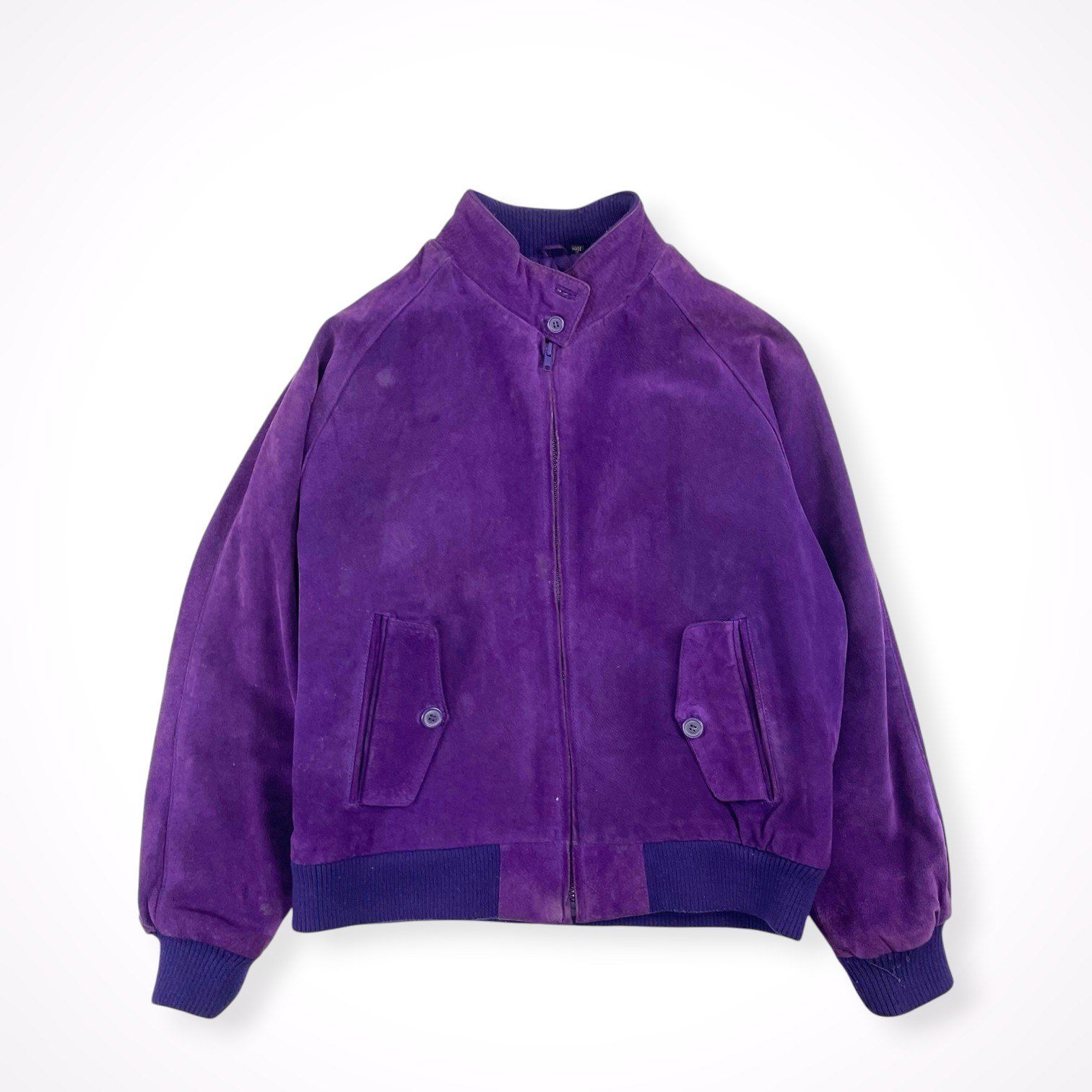VINTAGE / ピッグレザーブルゾン パープル SIZE:M