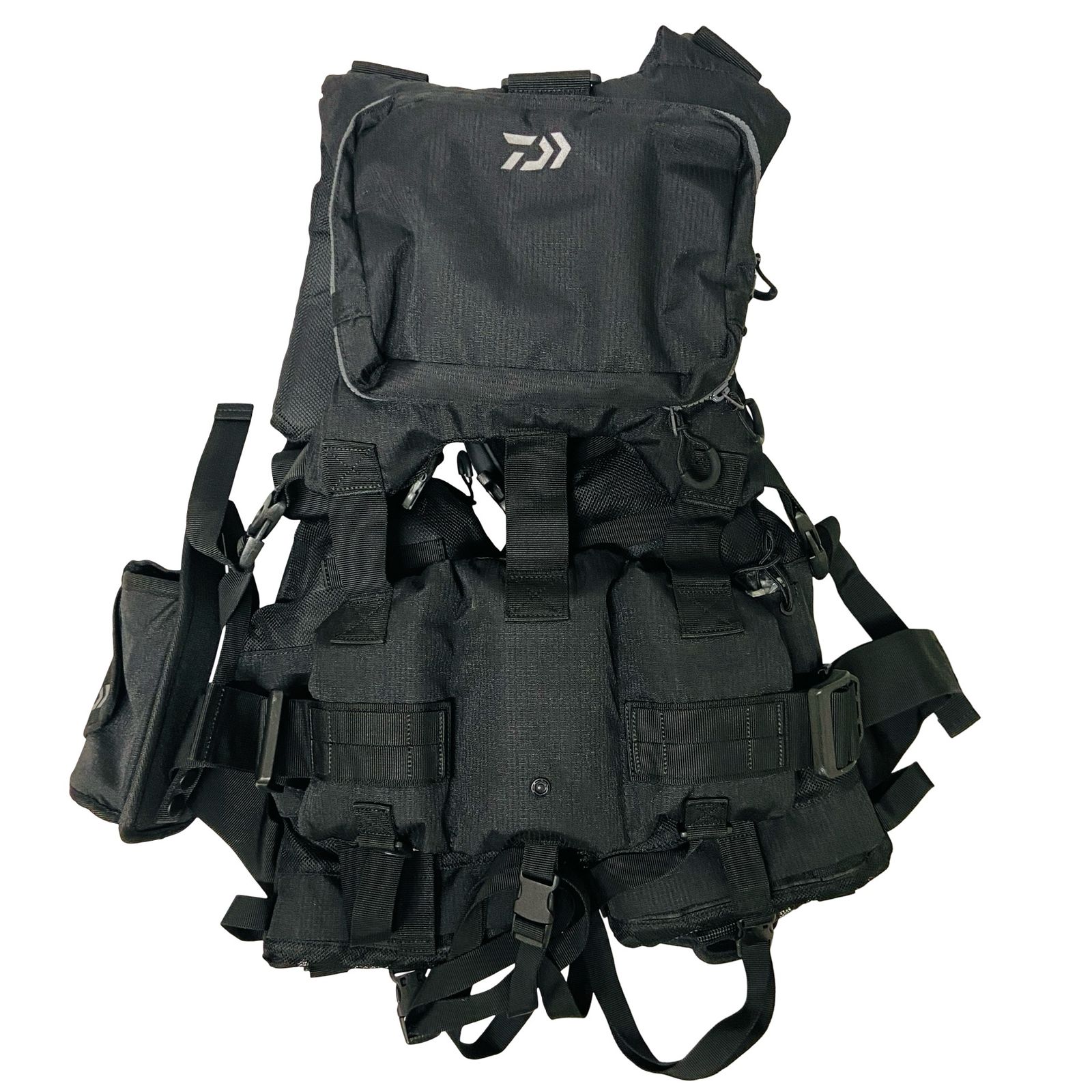 美品】ダイワ DAIWA ベンチクールゲームベストV DF-6122 ブラック UT
