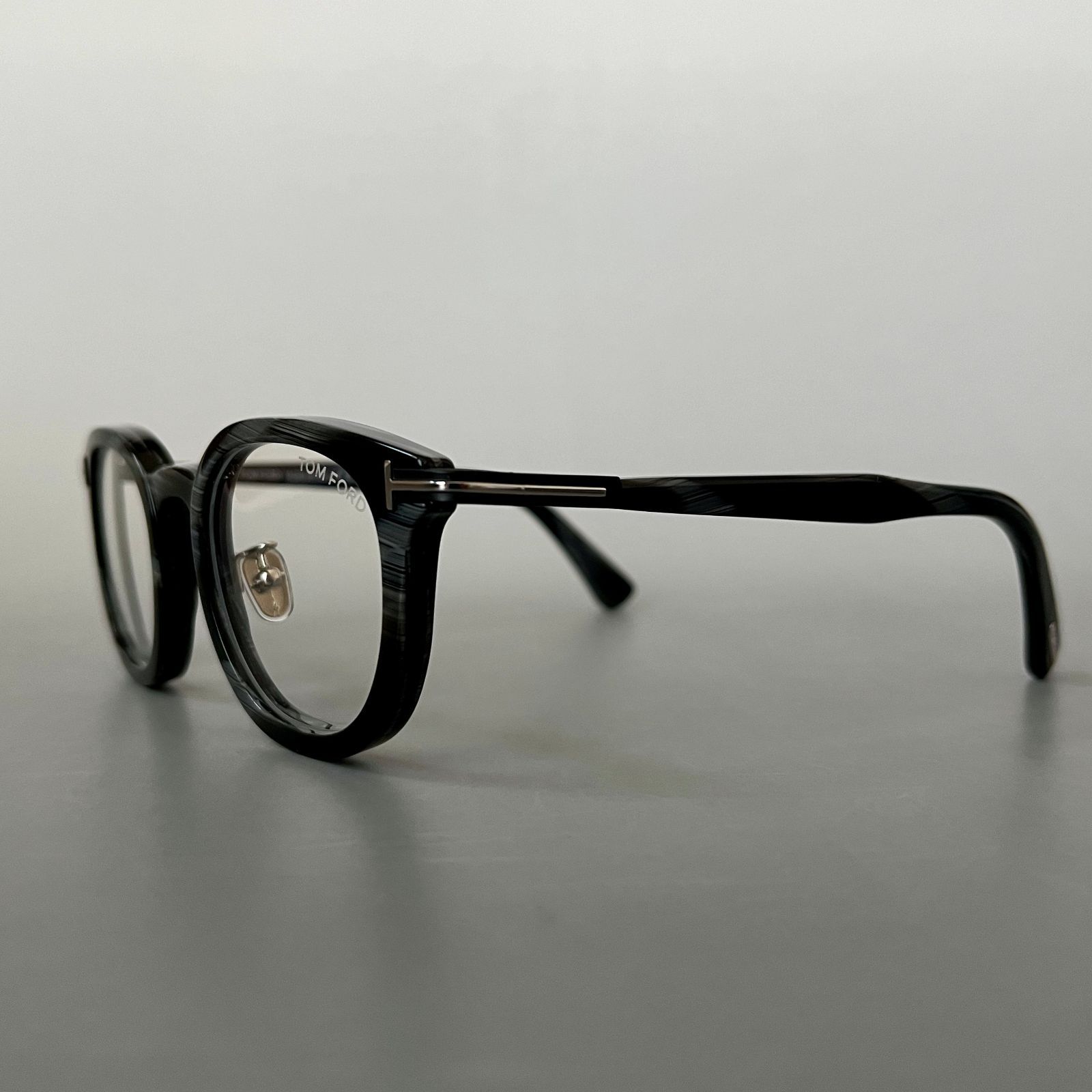トムフォード メガネ TOM FORD アジアンフィット ボストン 黒 ブラック
