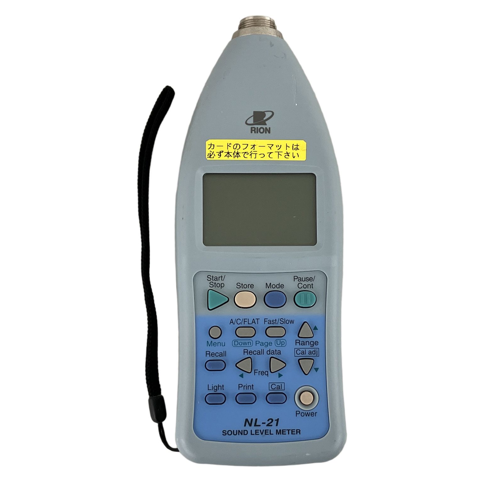 RION リオン NL-21 積分型普通騒音計 SOUND LEVEL METER サウンドレベルメーター 計測器 ジャンク K11073276