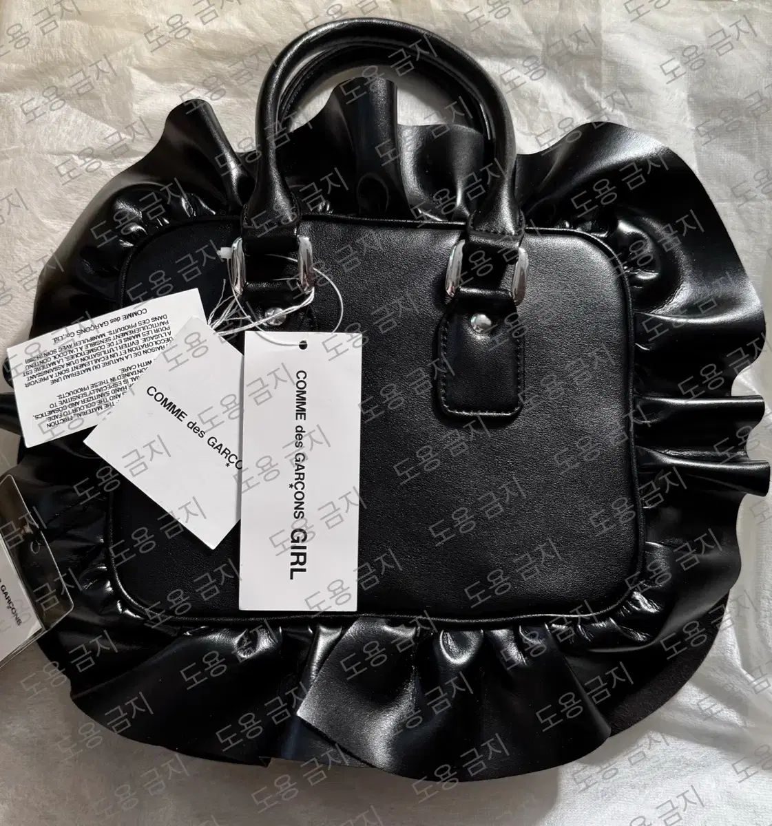 COMME des GARCONS GIRL スクエア フリルバッグ COMME des GARCONS GIRL バッグ 新品 COMME des GARCONS