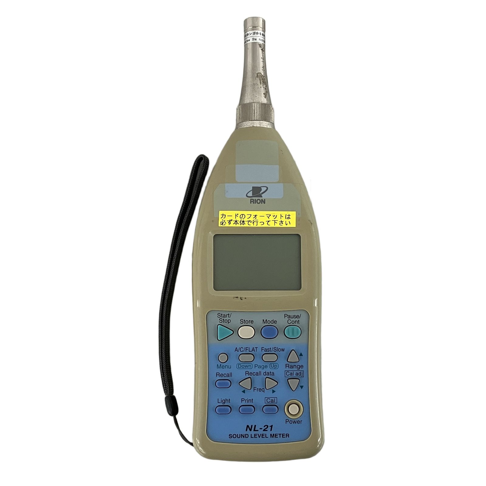 RION リオン NL-21 積分型普通騒音計 SOUND LEVEL METER サウンドレベルメーター 計測器 ジャンク K11073282