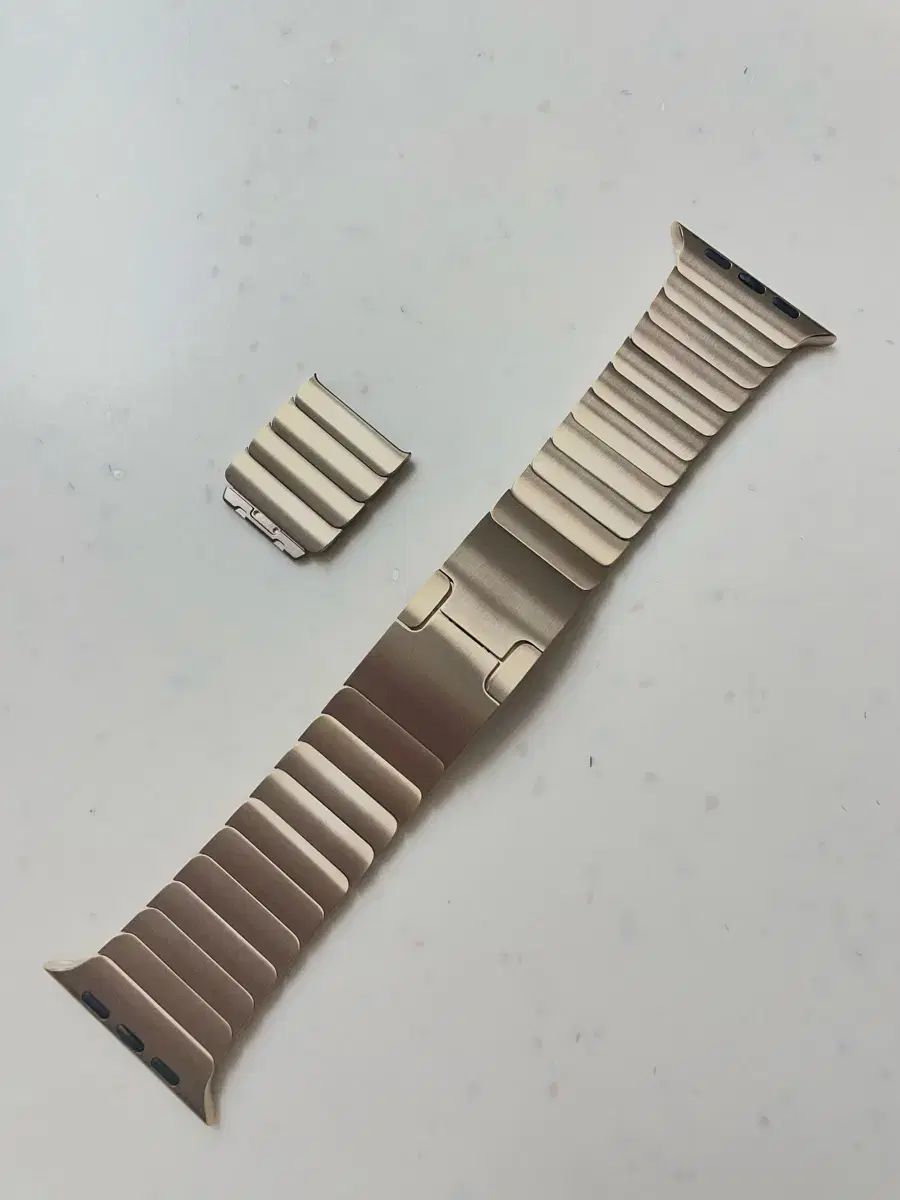 Apple Watch リンクブレスレット 46mm GOLD SSS級