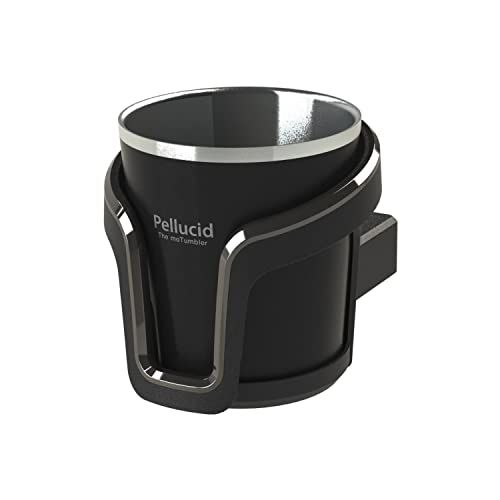 ペルシード(Pellucid) 車内用品 ドリンクホルダー ステンレスサーモタンブラー付 ブラック PDK2112 保温保冷as 319c1d5e