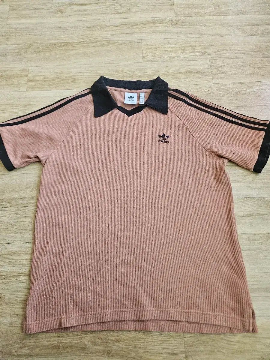 アディダス アディカラー ワッフル ポロ Tシャツ ストラタ L
